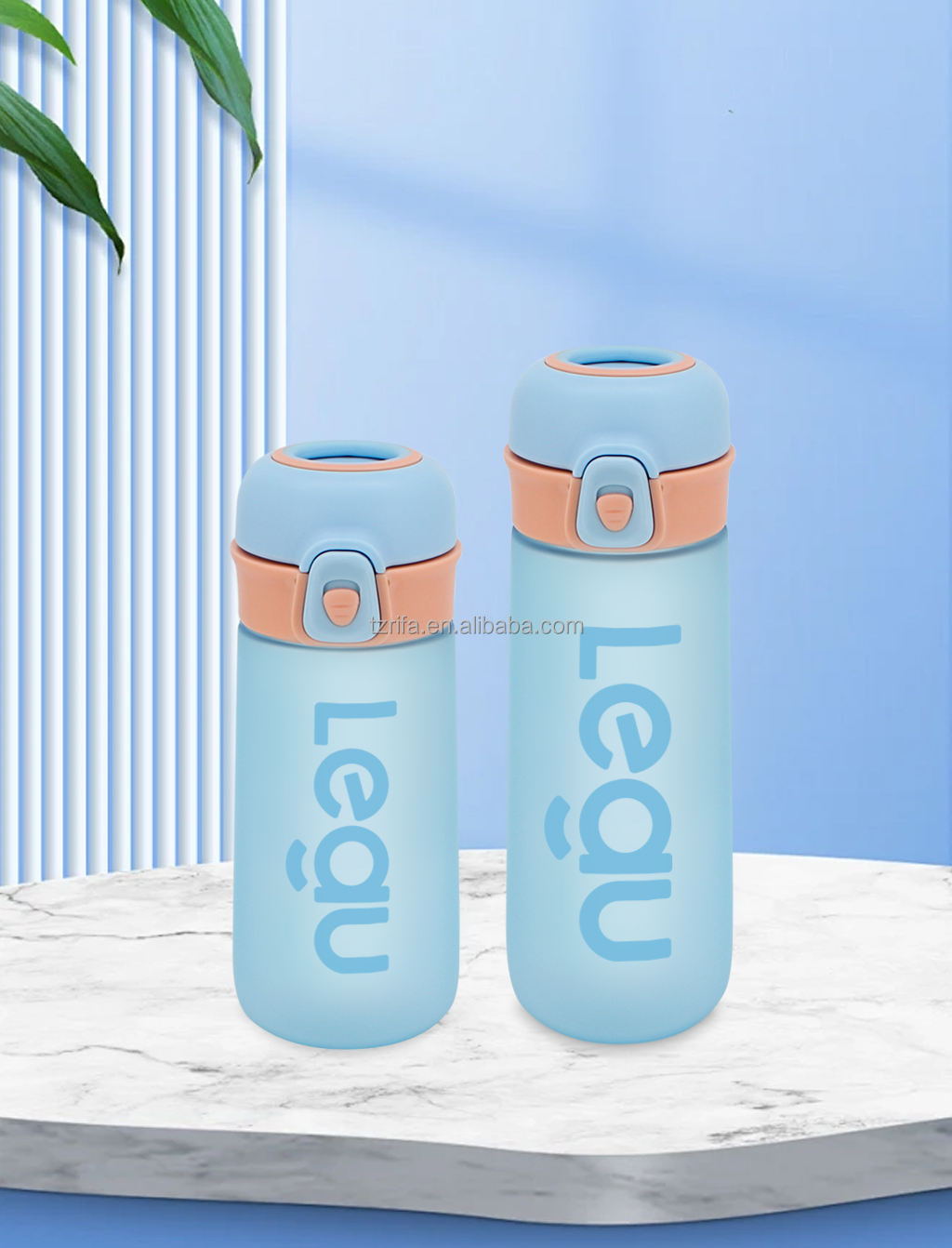 Unisex Portable Direct Drinking Water Kettle with Bounce Cover High-Temperature Resistant for Travel Hiking and Food Storage