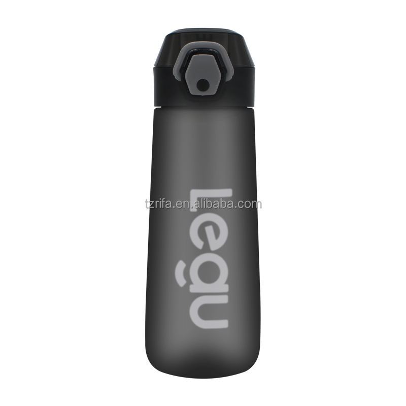 Frosted Straw Plastic Drinkware Convenient Handle Direct Drinking Water Bottle for Students Returning School BPA-Free for