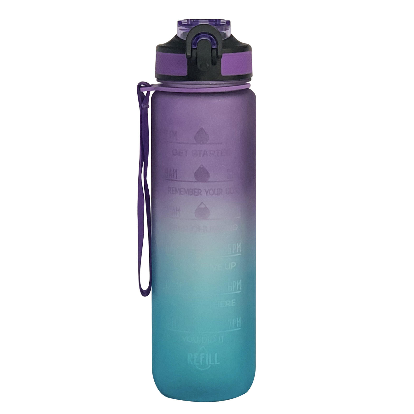 Eco-Friendly Plastic Sport Water Bottles Leakproof Lid for Children for Camping Boiling Water