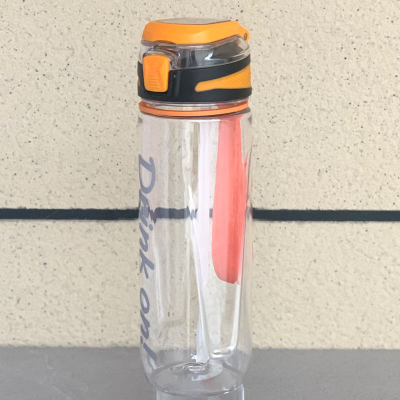 Portable 1000ml Clear PC Eco-Friendly Water Bottle for Boiling for Sports