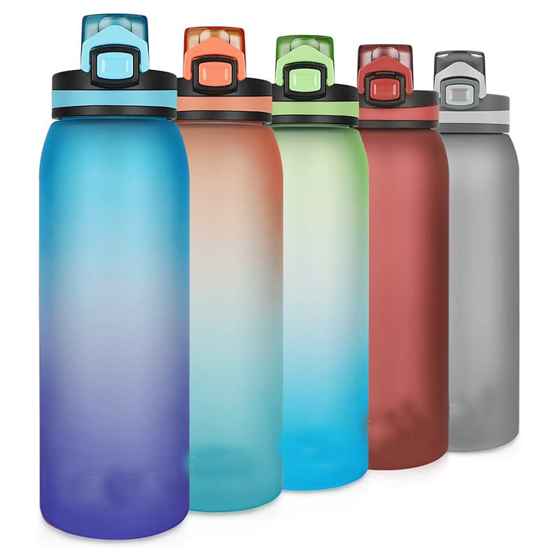 Customized Outdoor Drinking Water Bottle Time Marking Plastic Water Jug for Boiling Water