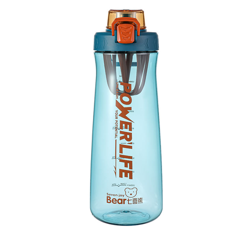 Wholesale 1460ML Custom Logo Gym Water Bottle BPA-Free Eco-Friendly PC Plastic Direct Drinking for Camping