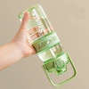 Large Capacity Transparent Food Grade Plastic Drinkware Sports Water Bottles
