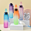 Custom Logo Portable Plastic Sports Water Bottles High Capacity and BPA Free for School and Camping Boiling Water Applicable