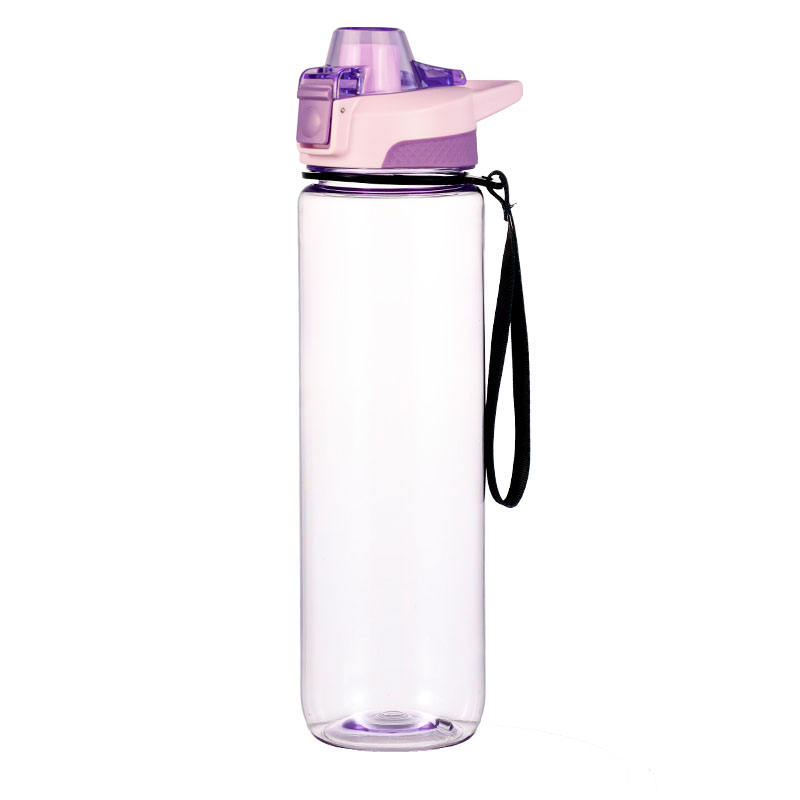 BPA Free Fruit Motivational Time Marker Water Bottle Leakproof Fitness Sports Water Bottles for Camping and Boiling Water