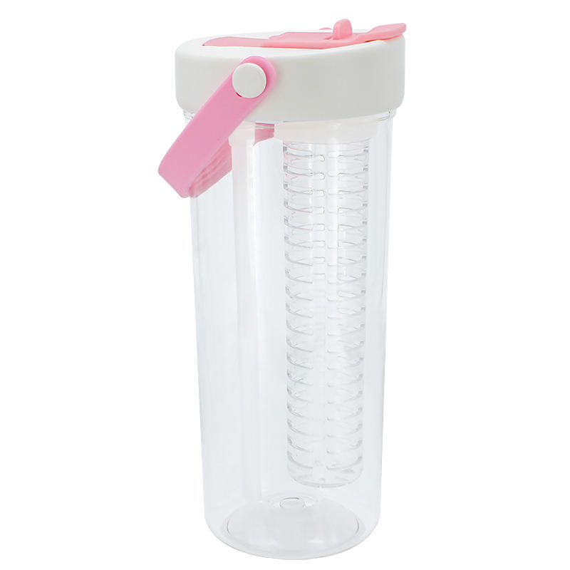 Wholesale Portable Plastic Drinkware Cups with Tea Divider and Straw Colorful Design for Gifts and Presents