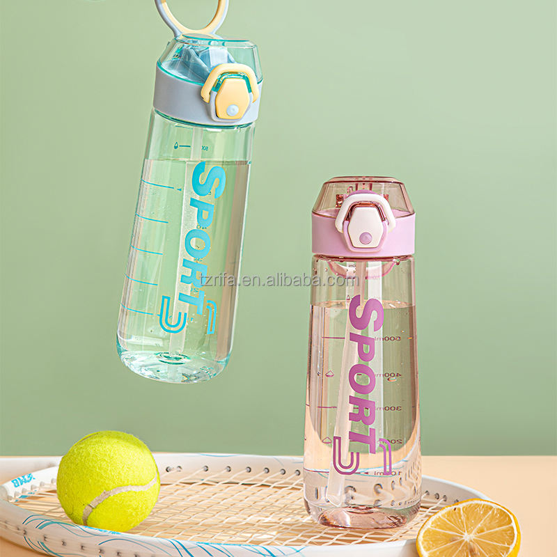 High Color Value Portable Large Capacity Direct Drinking Sports Water Bottle Female Students Children Friendly for Tours Sports