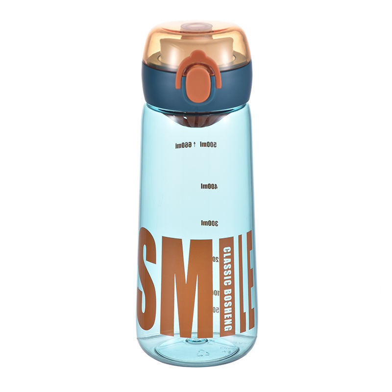 Transparent Clear BPA-Free Plastic Water Bottles Reusable Gym & School Drink for Boiling Water & Camping