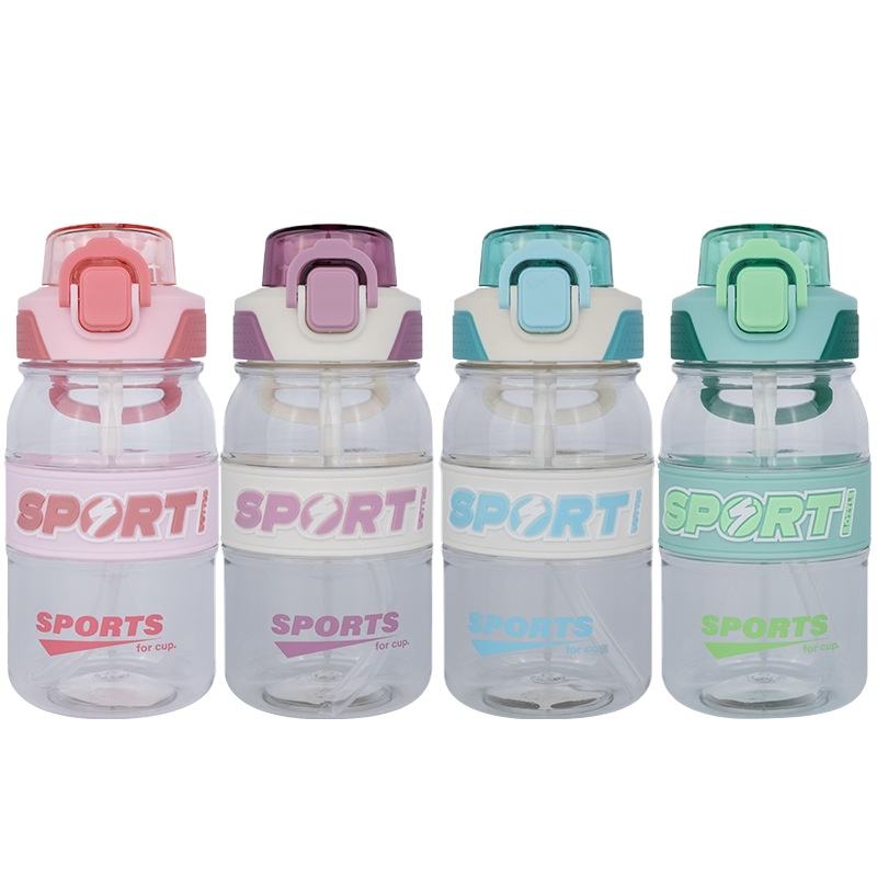 Wholesale Portable Transparent Plastic Space Water Bottle