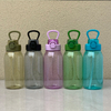 Large Capacity Plastic Sports Water Bottles with Straw Motivational Design for Sports and Presentations