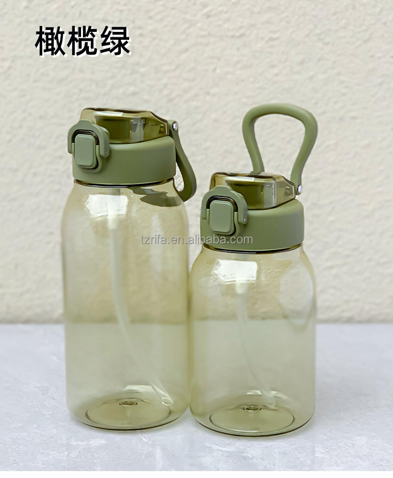 TRITAN Direct Drinking Gym Water Bottle High-Temperature Resistant PC Material Hot Protein Sports Fitness Travel Cup for Adults