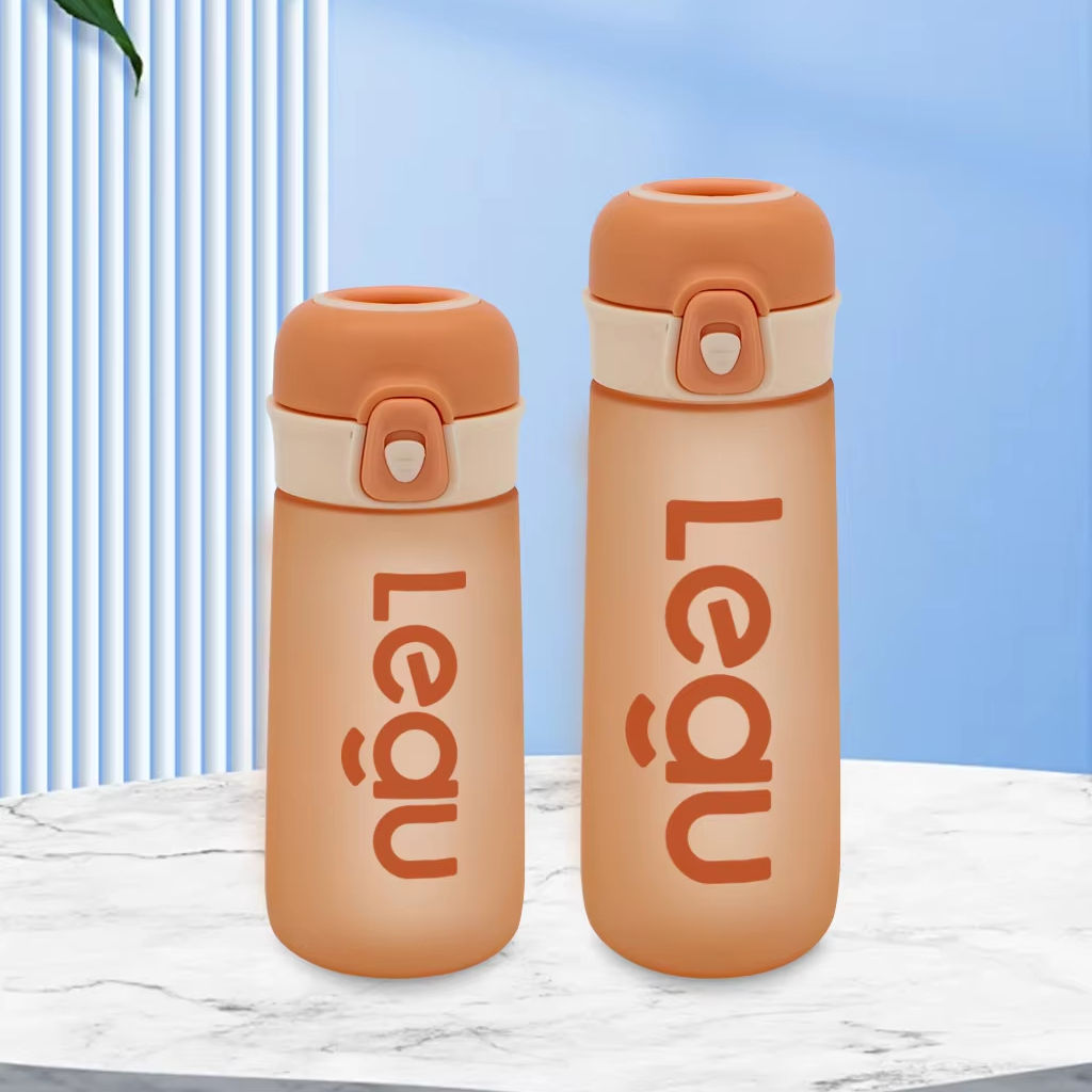 New Arrival 480ml 620ml Plastic Drinkware Portable Outdoor Camping Cups for Children with Fancy Design Infuser Direct Drinking