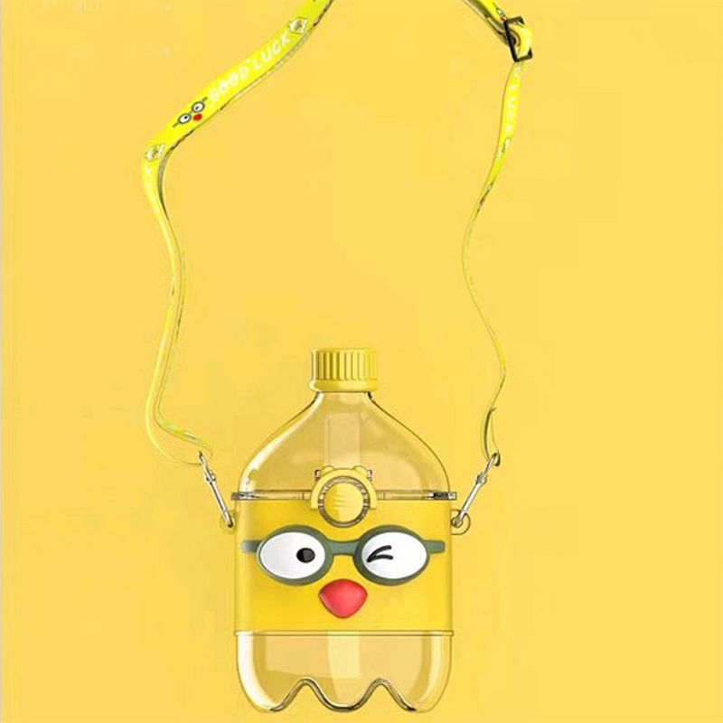 Wholesale Custom Creative Portable Water Bottles Antislip Silicone Part for Children's Camping Adventures