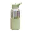 Wholesale 1 Liter Clear Water Bottles with Silicone Sleeve for Camping