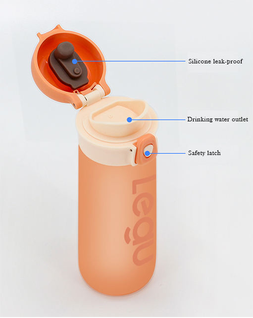 High Quality BPA-Free Custom Logo Tritan Plastic Water Bottle with Plastic Handle