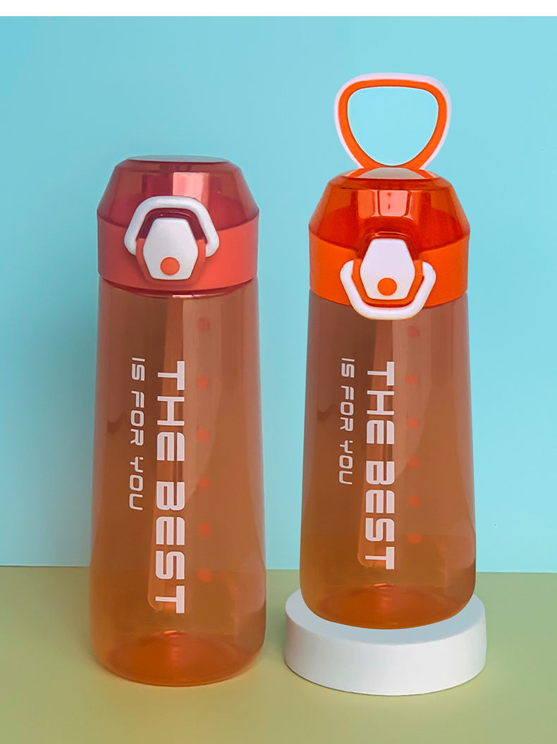 Casual Outdoor Sports Straw Water Bottles Camping Applicable with Boiling Water Features