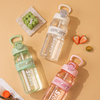 Wholesale 2025 800ml BPA Free Sports Water Bottle for Kids Motivational Design with Straw for Camping