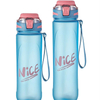 Customized Logo Transparent Plastic Drinkware with Straw Water Bottles
