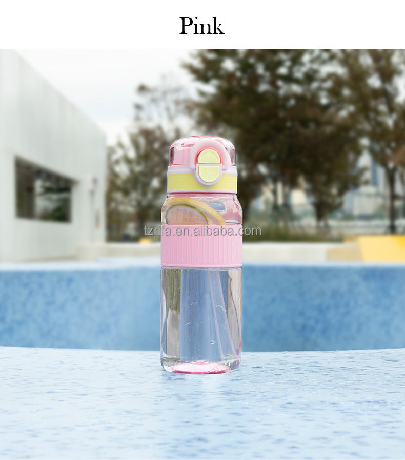 Custom Logo Oem Factory High Quality Custom New Design Clear 680ml 720ml Plastic Tritan Running Water Bottle