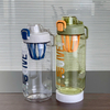 Large Capacity Portable Fitness Plastic Kettle Direct Drinking Cup Logo Summer Gym Camping Food Grade High Water Bottles