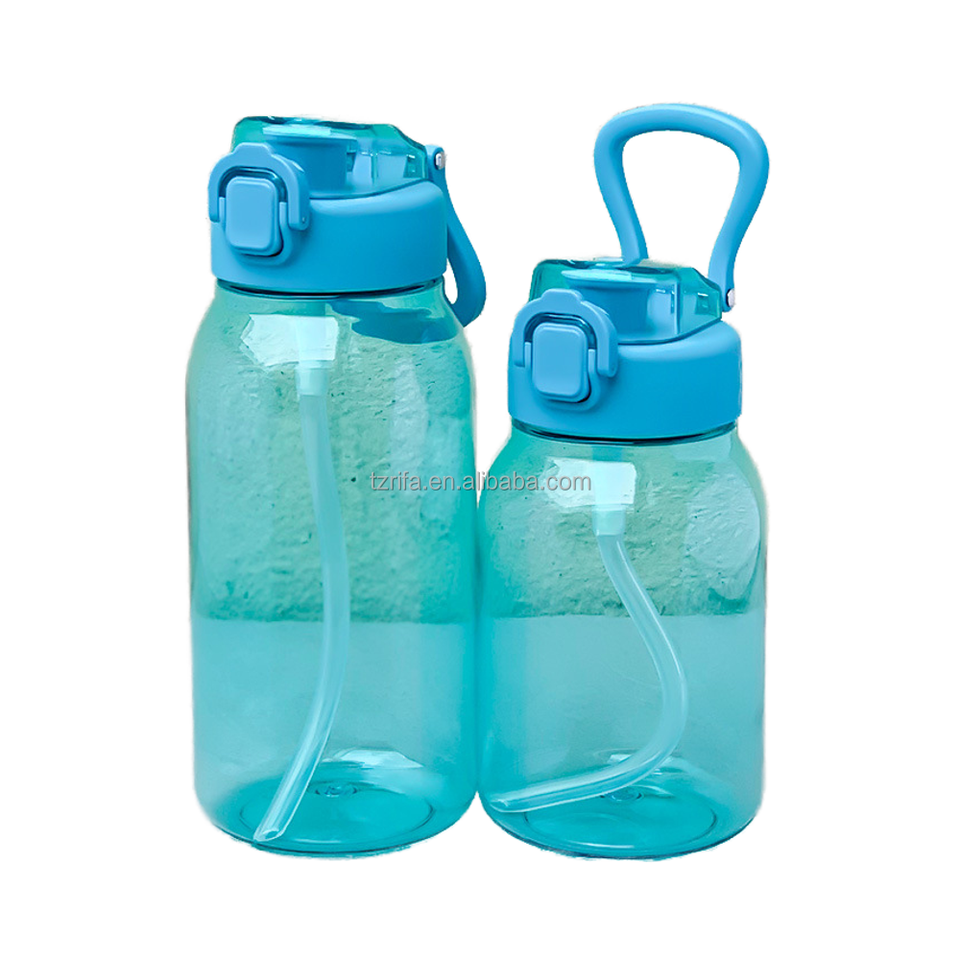 TRITAN Gym Water Bottle High-Temperature Resistant Direct Drinking Sports Fitness Travel Cup for Adults