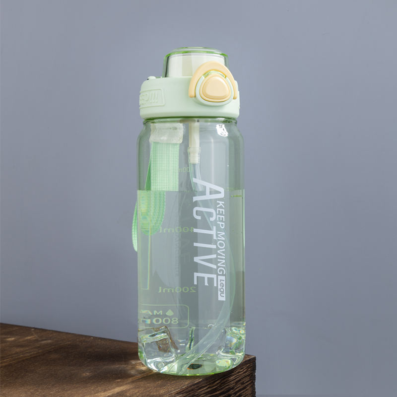 Large Capacity Portable Plastic Fitness Water Bottles for Sports Premium Drinkware