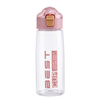 2025 Wholesale 700ml Clear Plastic Water Bottle Sports Drinking Bottle