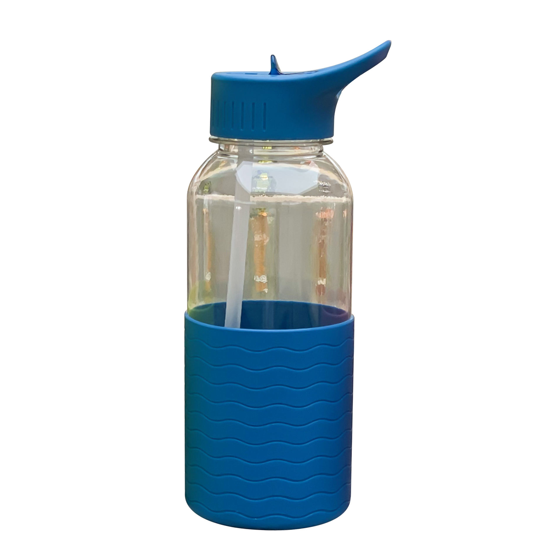 1000ML BPA-Free Reusable Plastic Sports Water Bottle with Straw Portable for Camping and Boiling Water Safety