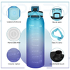 Customized Outdoor Drinking Water Bottle Time Marking Plastic Water Jug for Boiling Water