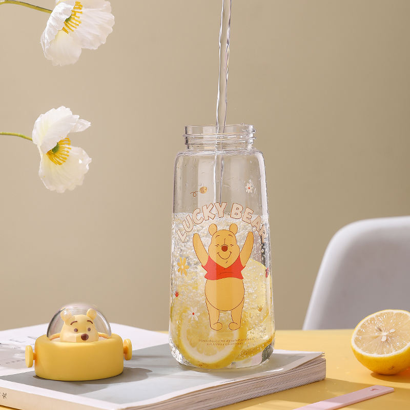 Children and Students Plastic Drinkware Cup with Handle Direct Drinking Water Flowing Method