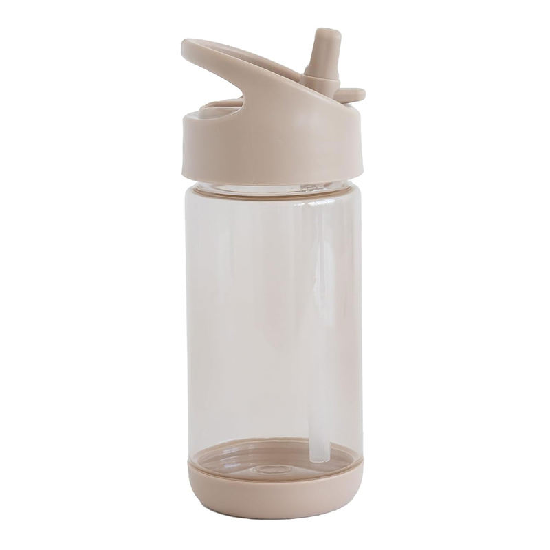 Eco-Friendly Recycled Plastic Kids Water Bottles with Straw for Camping and Boiling Water