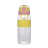 Wholesale 680ml Customized Tritan Straw Sports Flask Lip Plastic Sippy Water Bottle with Handle for Direct Drinking for Camping