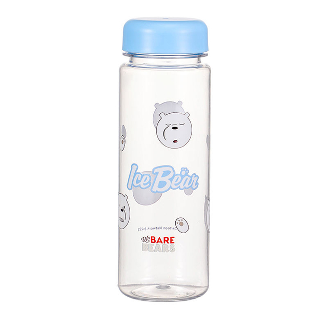 Reusable Kids Water Bottle with Flat Lid and Wide Mouth Plastic for Boiling Water for Camping