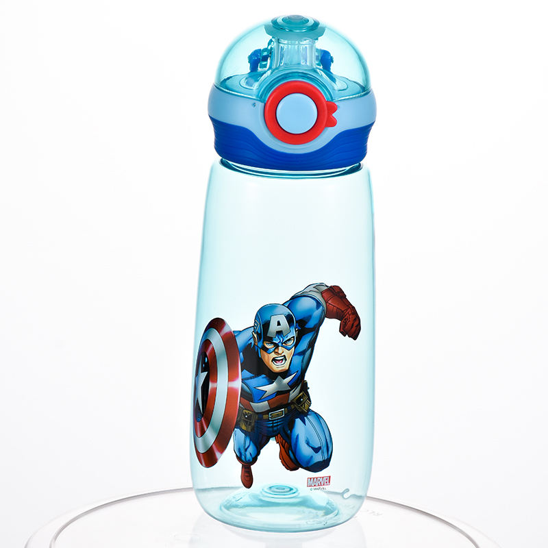 BPA-Free Plastic Water Bottles with Spout Lid Direct Drinking for Kids and Children for Presents