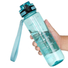 Wholesale BPA Free Plastic Water Bottles with Leakproof Time Marker Direct Drinking for Presentations