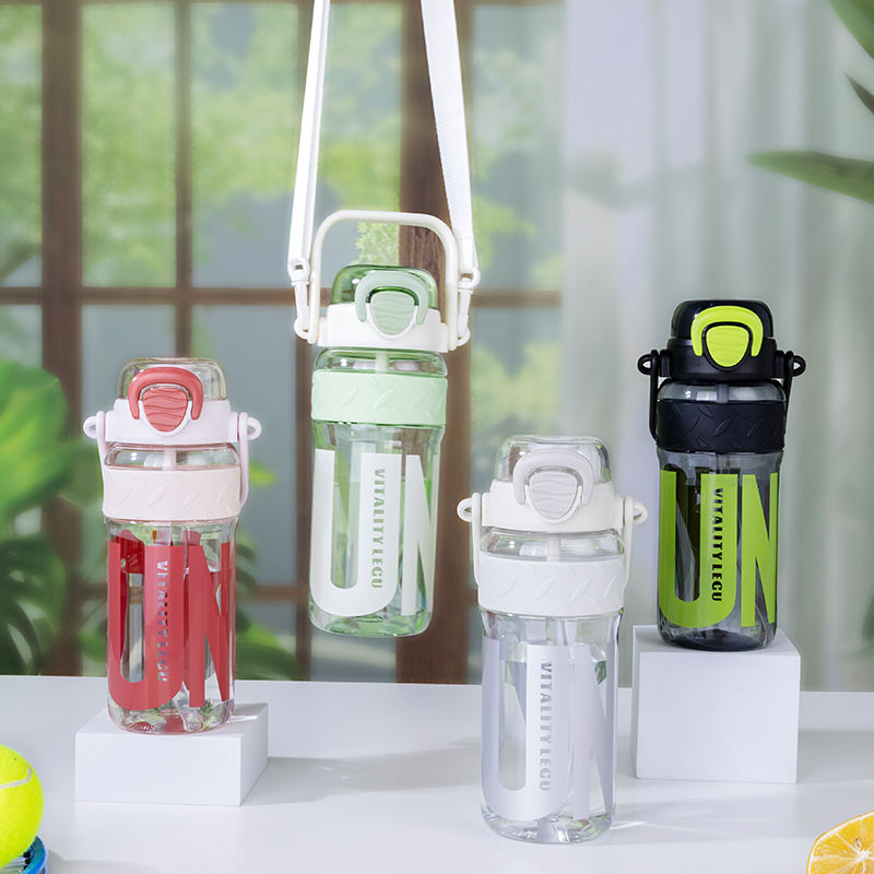 OEM Factory Custom 1000ml Gym Sports Water Bottle with BPA-Free Lid Straw 32oz Tritan Running Bottle Plastic Drinkware