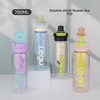 Large-Capacity Tritan Sports Straw Cup for Boys Girls Cute Outdoor Gym Logo Direct Drinking Scented Tea Coffee Water Bottles
