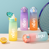 OEM Eco-Friendly Portable Gym Wide-Mouth Sport Bottles with Bounce Dust Lid Eco-friendly Plastic Drinkware