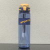Motivational 32 oz Blue Water Bottle for Adults Sports Water Bottle with Strap for Boiling Water