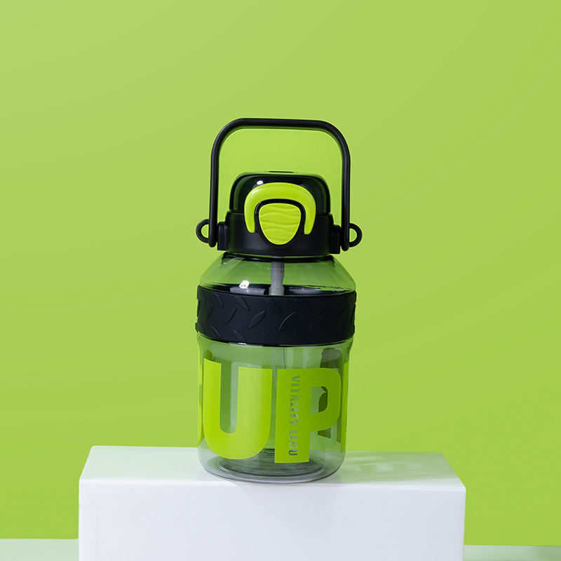 Manufacturers' New Dual-Purpose Anti-Scald Sports Water Kettle Portable Small Mouth Direct Drinking Straw Cup Plastic Drinkware