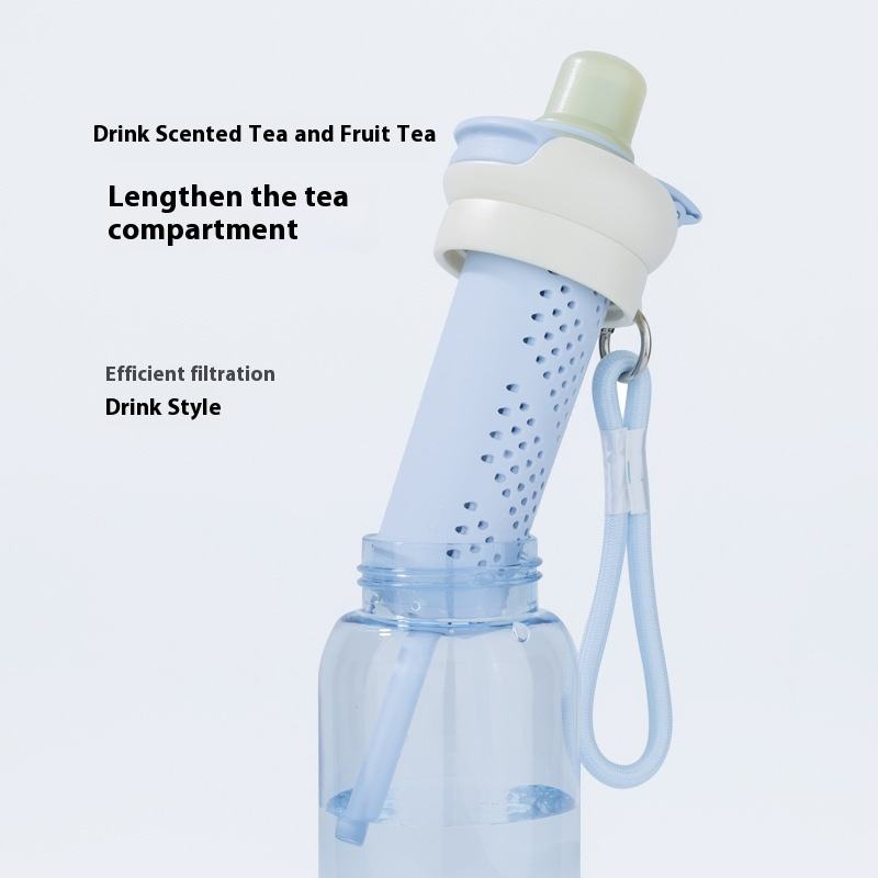 Eco-friendly Bpa Free Water Fruit Infuser Bottle 25oz Water Bottle Infuser Sports With Time Markings