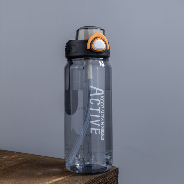 Large Capacity Portable Plastic Fitness Water Bottles for Sports Premium Drinkware