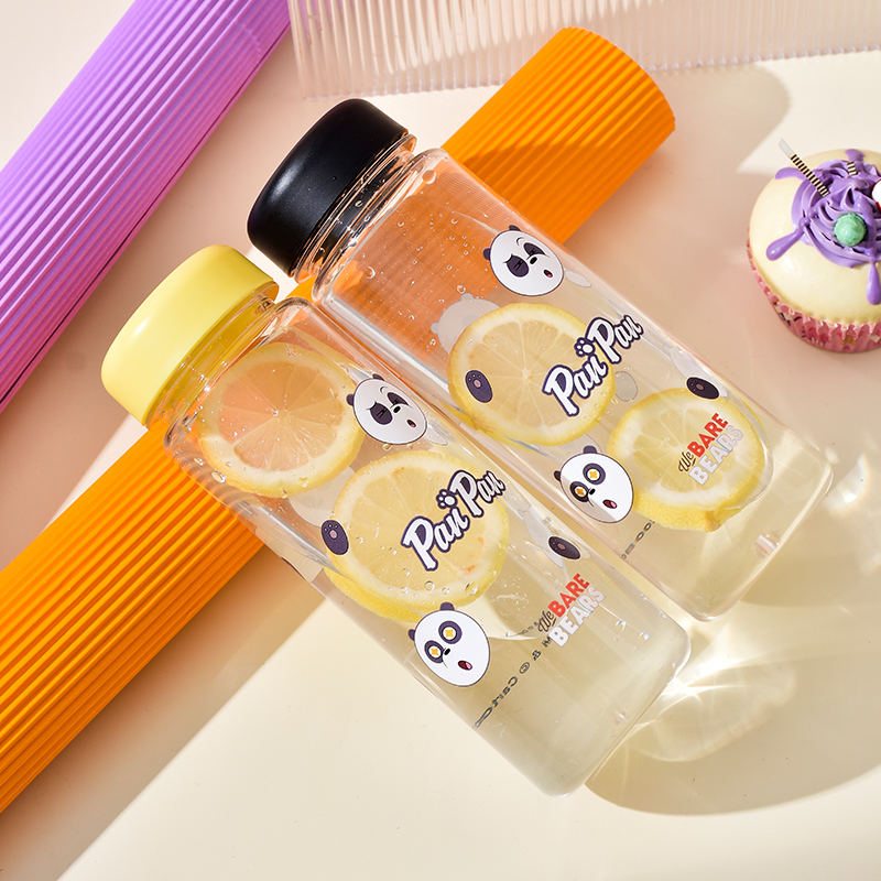 2025 Hot Sell Japanese 350ml Travel Sports Cup My Straight Plastic Portable Water Cup for Students and Camping