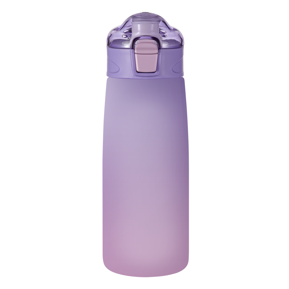 Gradient Color 1000ml/32oz Plastic Drinkware Water Bottles with Bounce Dust Lid