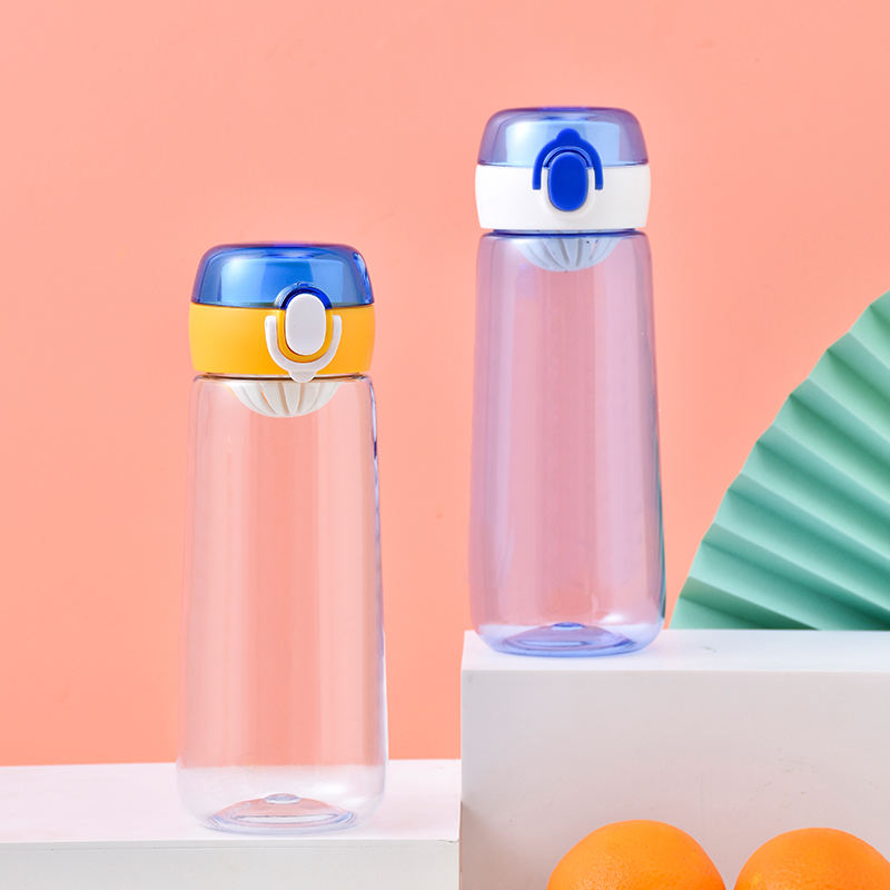 Portable Creative Transparent and Direct Drinking Water Bottles