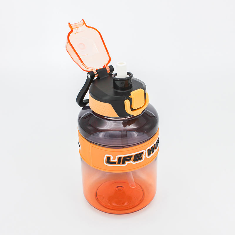 Large Capacity Portable Leakproof Plastic Drinkware Cute Water Bottles for Outdoor Sports
