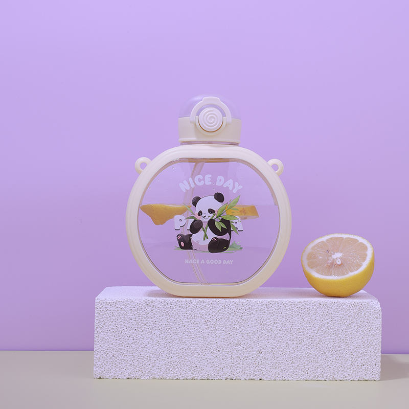 700ml Candy Color Sports Bottle with Straw Fresh Vitality New Summer Portable Plastic for Parties