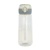 Transparent Clear BPA-Free Plastic Water Bottles Reusable Gym & School Drink for Boiling Water & Camping