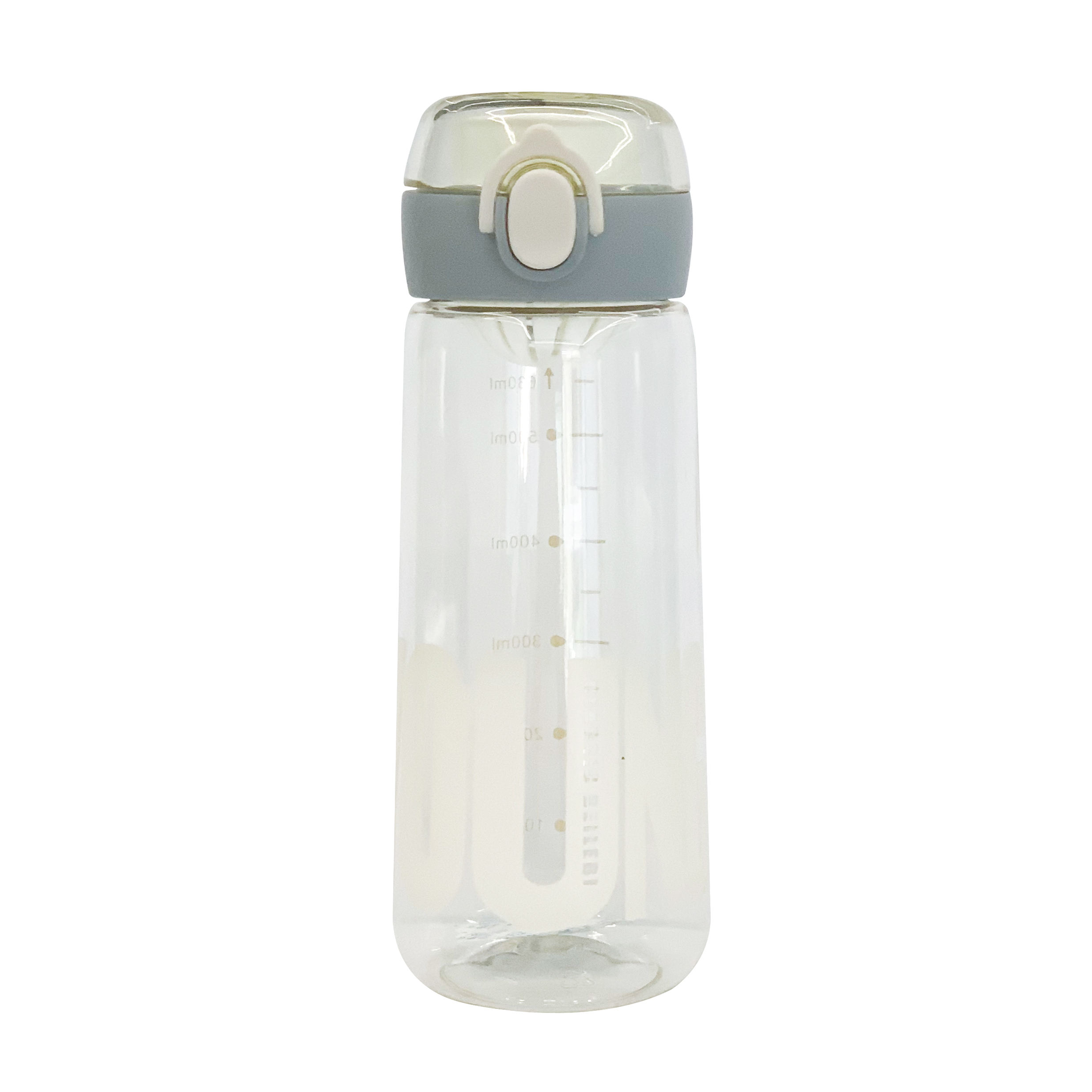 Transparent Clear BPA-Free Plastic Water Bottles Reusable Gym & School Drink for Boiling Water & Camping