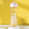 Gym Direct Drinking for Children Plastic Water Bottle with Hard Handle